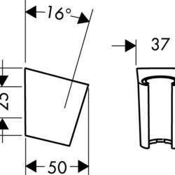 HansGrohe Držač Porter 28331000