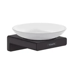 HansGrohe Držač za sapun crni mat 41746670