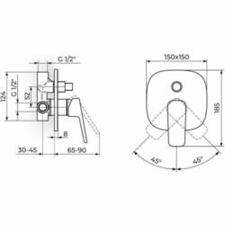 Rosan Stolz Uzidna baterija sa prebacivačem 131901