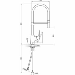 Rosan Stolz-Black baterija za sudoperu - poluprofesionalna 138701B