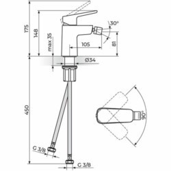 Rosan Stolz baterija za bide 139101