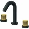 Rosan S.2 Black-Gold baterija podgradna za lavabo - dvoručna 230301BG