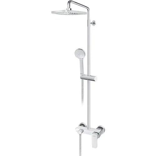 Rosan Stolz baterija za tuš kadu sa kvadratnim usponskim tušem 250*250mm 137252