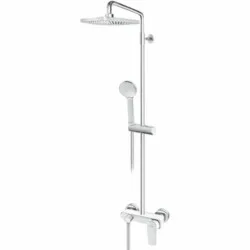Rosan Stolz-White baterija za tuš kadu sa usponskim tušem 250*250mm 137252W