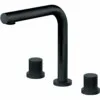 Rosan S.2 Black baterija podgradna za lavabo - dvoručna - visoka 230309B