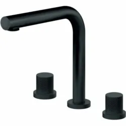 Rosan S.2 Black baterija podgradna za lavabo - dvoručna - visoka 230309B