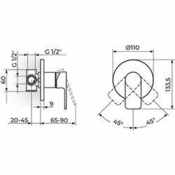 Rosan S.2 Uzidna baterija sa jednim izlazom 231801