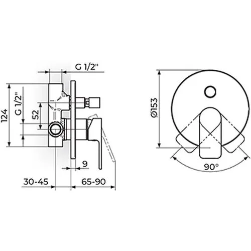 Rosan S.2 Black Uzidna baterija sa dva izlaza 231901B