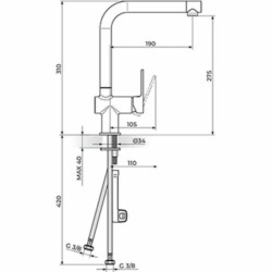 Rosan S.2 baterija za sudoperu 238201
