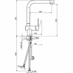 Rosan S.2 baterija za sudoperu 238201
