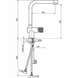 Rosan S.2 baterija za sudoperu 238301