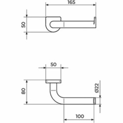 Rosan S.2 držač wc papira 2909