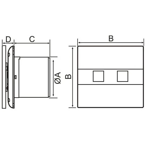Ventilator Cata E-120 GTH