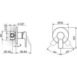 Rosan B2 Uzidna baterija sa jednim izlazom JB31801