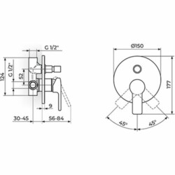 Rosan B2 Uzidna baterija sa prebacivačem JB31901