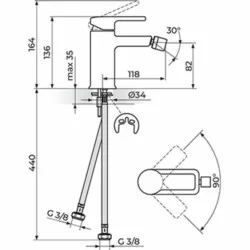 Rosan B2 baterija za bide JB39101