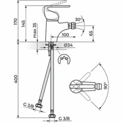 Rosan King+ baterija za bide JK391001
