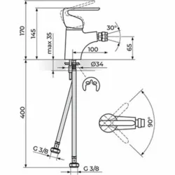 Rosan King+ baterija za bide JK391001