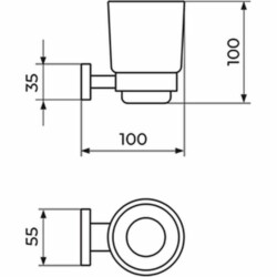 Rosan Mistique držač čaše JM906