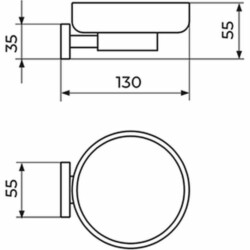 Rosan Mistique držač sapuna JM907
