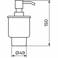 Rosan Mistique dozator za tečni sapun JM910