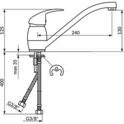 Rosan Nexus baterija za sudoperu JN38101