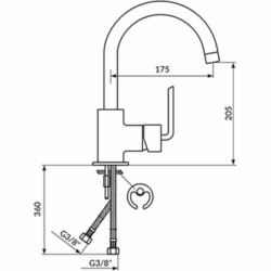 Rosan One baterija za sudoperu JO38101