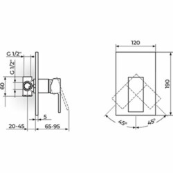 Rosan Quadro Uzidna baterija sa jednim izlazom JQ31801
