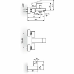 Rosan Quadro baterija za kadu JQ33101