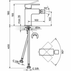 Rosan Quadro baterija za bide JQ39101