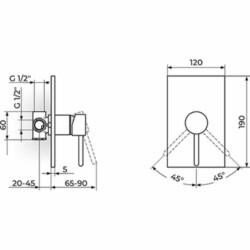 Rosan Zerro Uzidna baterija sa jednim izlazom JZ31801