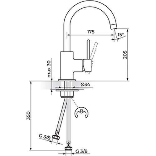 Rosan Zerro baterija za sudoperu JZ38101