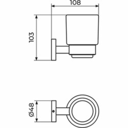 Rosan Zerro držač čaše JZ906