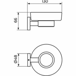 Rosan Zerro držač sapuna JZ907