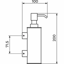 Rosan Zerro dozator za tečni sapun JZ910