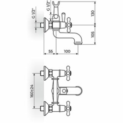 Rosan Bronte baterija za kadu NB12101