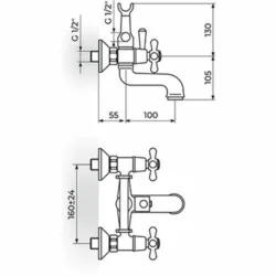 Rosan Bronte baterija za kadu NB12101