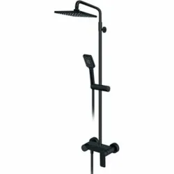 Rosan S.2 Black baterija za tuš kadu sa usponskim tušem 210*210mm 237251B