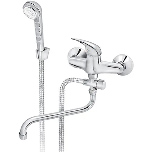 Rosan Perla baterija za kadu-lavabo - švedska - cevni izliv 300 mm JP341002