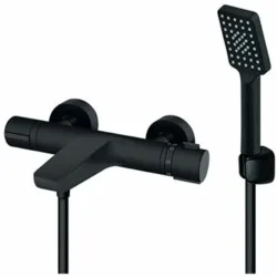Rosan Thermo.S.2 Black Termostatska baterija za kadu sa ručnim tušem 2T33101B
