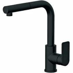 Rosan S.2 Black baterija za sudoperu sa izvlačnim tušem 238601B