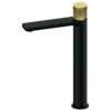 Rosan S.2 Black-Gold baterija za lavabo L - hladna voda 254109BG