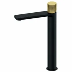 Rosan S.2 Black-Gold baterija za lavabo L - hladna voda 254109BG