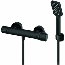 Rosan Thermo.S.2 Black Termostatska baterija za tuš sa ručnim tušem 2T37101B