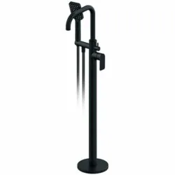 Rosan S.2 Black Stubna baterija za kadu sa ručnim tušem 233109B
