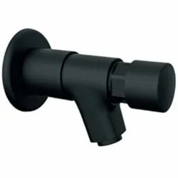 Rosan Public+Dark Zidni ventil - fiksnii izliv black A7033D
