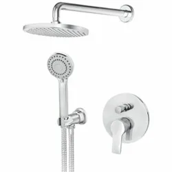 Rosan B2 Uzidna baterija sa zidnim tušem D.220mm i ručnim tušem JB31601
