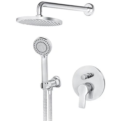 Rosan B2 Uzidna baterija sa zidnim tušem D.220mm i ručnim tušem JB31601