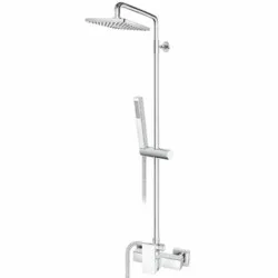 Rosan Quadro baterija za tuš kadu sa usponskim tušem i ručnim tušem JQ37251W
