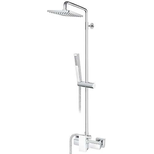 Rosan Quadro baterija za tuš kadu sa usponskim tušem i ručnim tušem JQ37251W